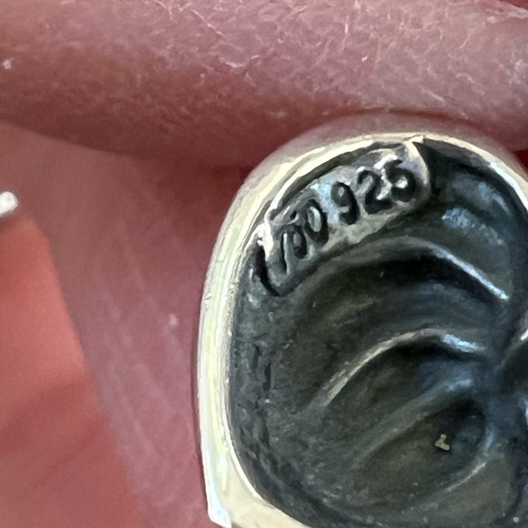 Lagos amethyst fluted heart drop earrings - Picture 4 of 9